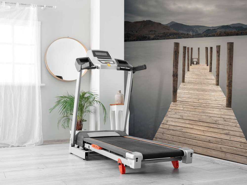 Jetty on a peaceful lake