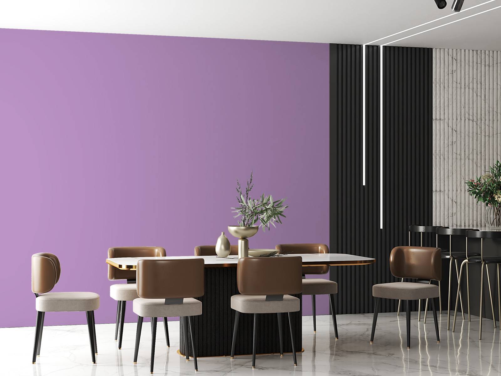 Pastel purple Photo Wallpaper