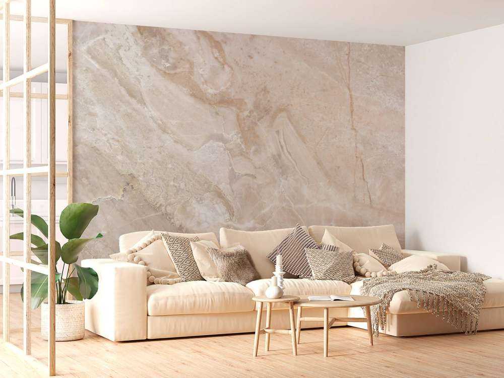Beige marble stone