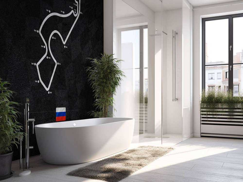 Formule 1 circuit - Sochi Autodrom Russia GP - Rusland