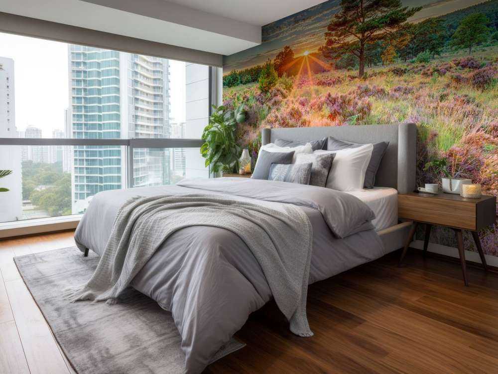 Sunset in the country