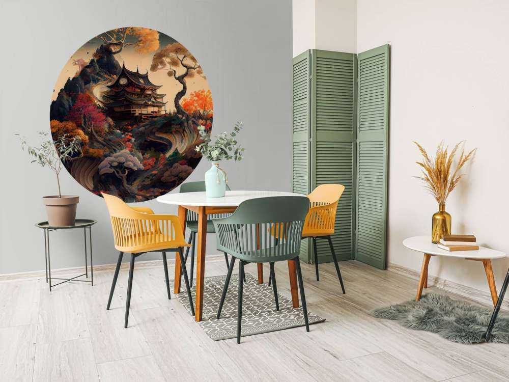 Landschap in Oosterse stijl