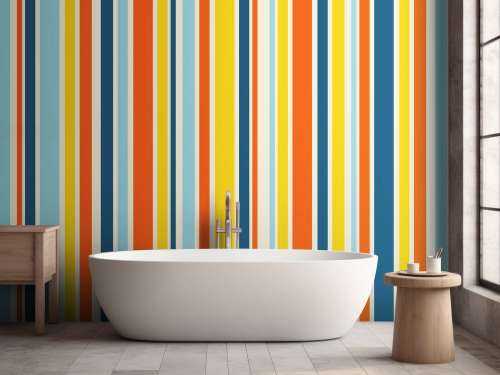 Colored stripes