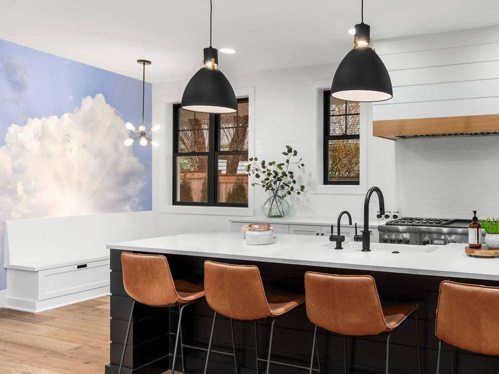 Sun rays through the clouds