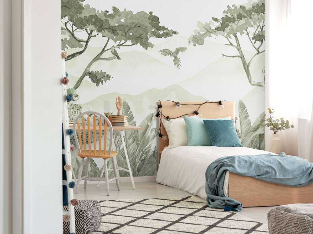 Jungle predators in green