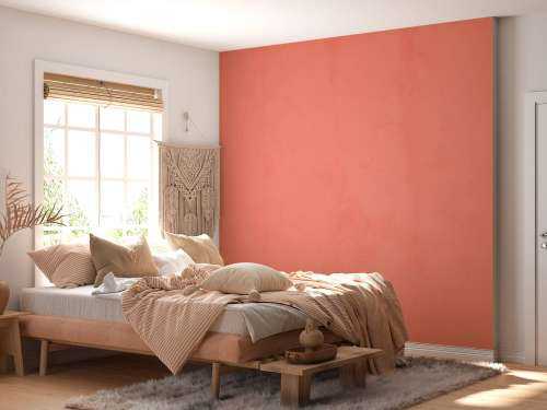 Apricot pink concrete