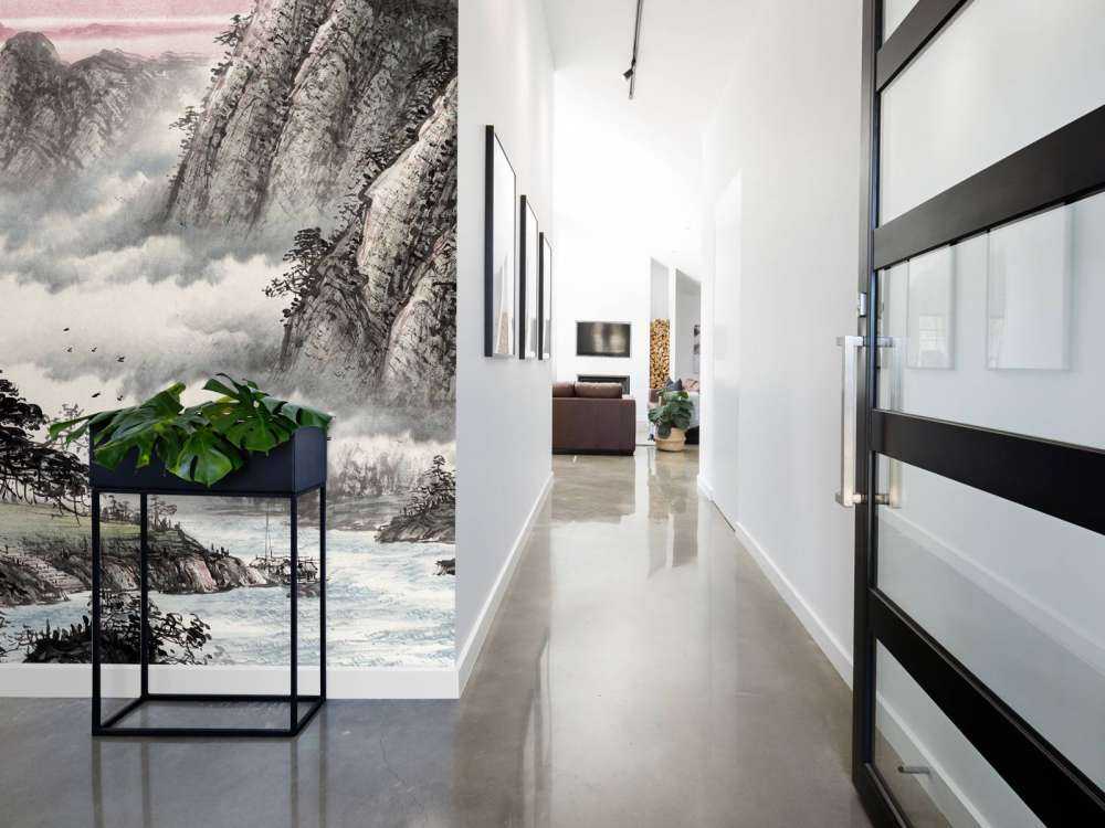 Chinese landscape traditionally