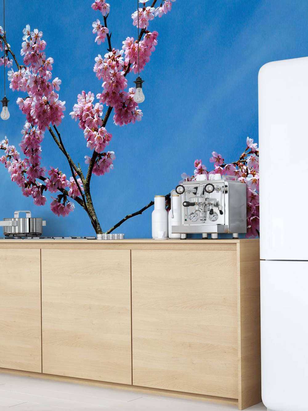 Japanse roze bloesems