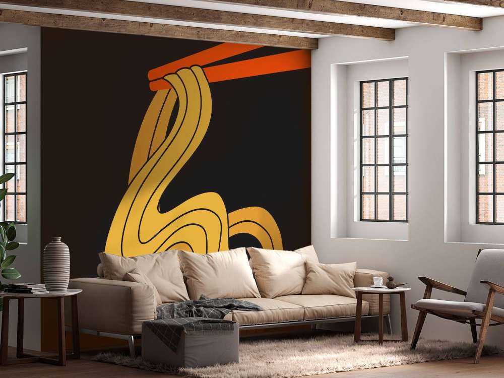 Chopsticks en noedels