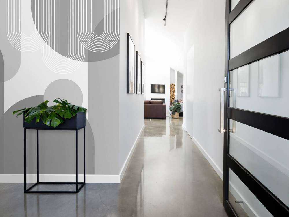 Modern Monochroom Symmetry