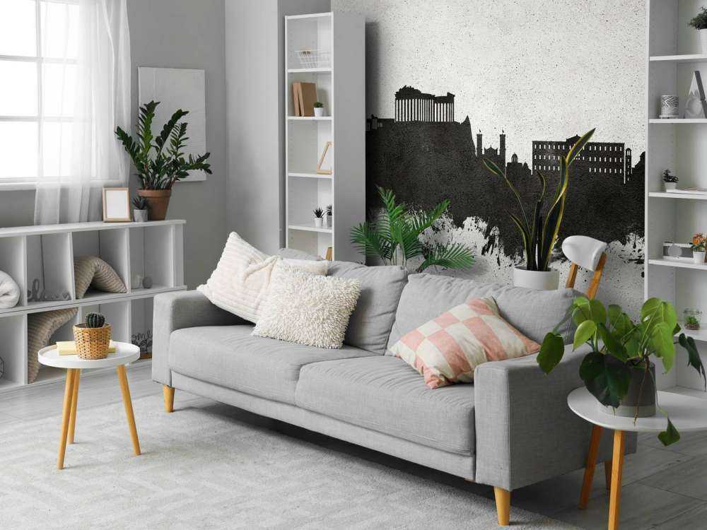 Watercolor skyline, Athens