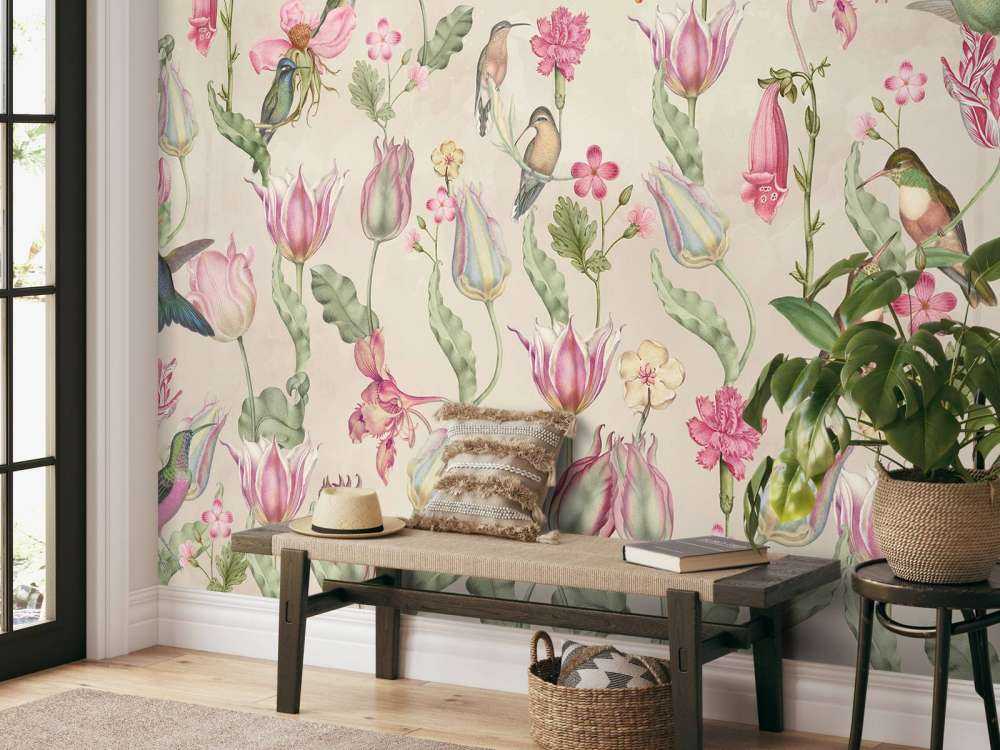 Hummingbird Tulip Symphony