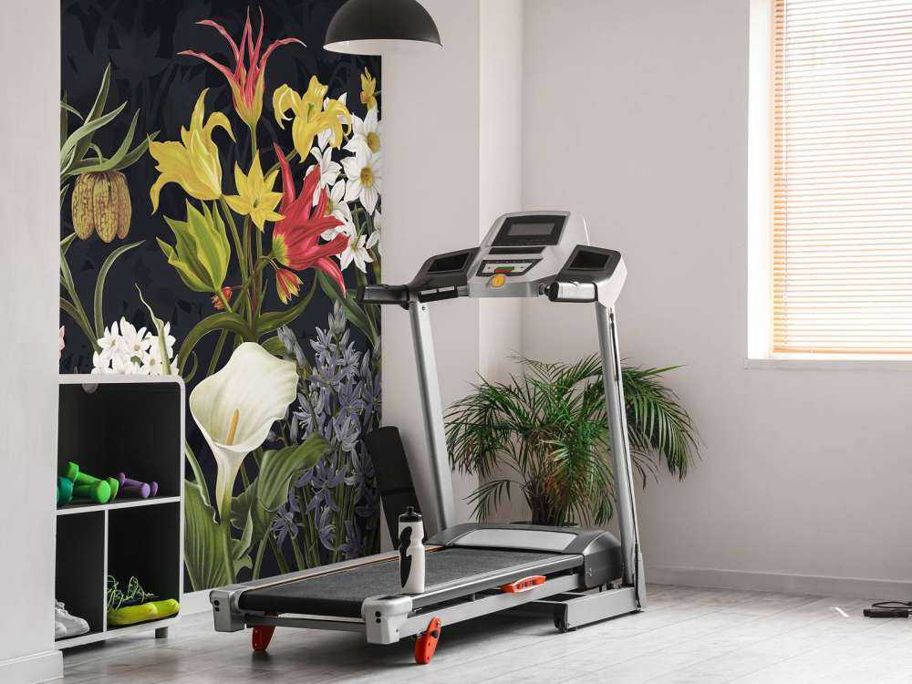 Spring Flowers - Silver Frost Gray