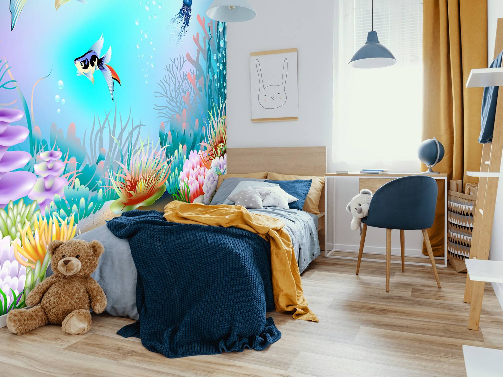 Fishes in the sea