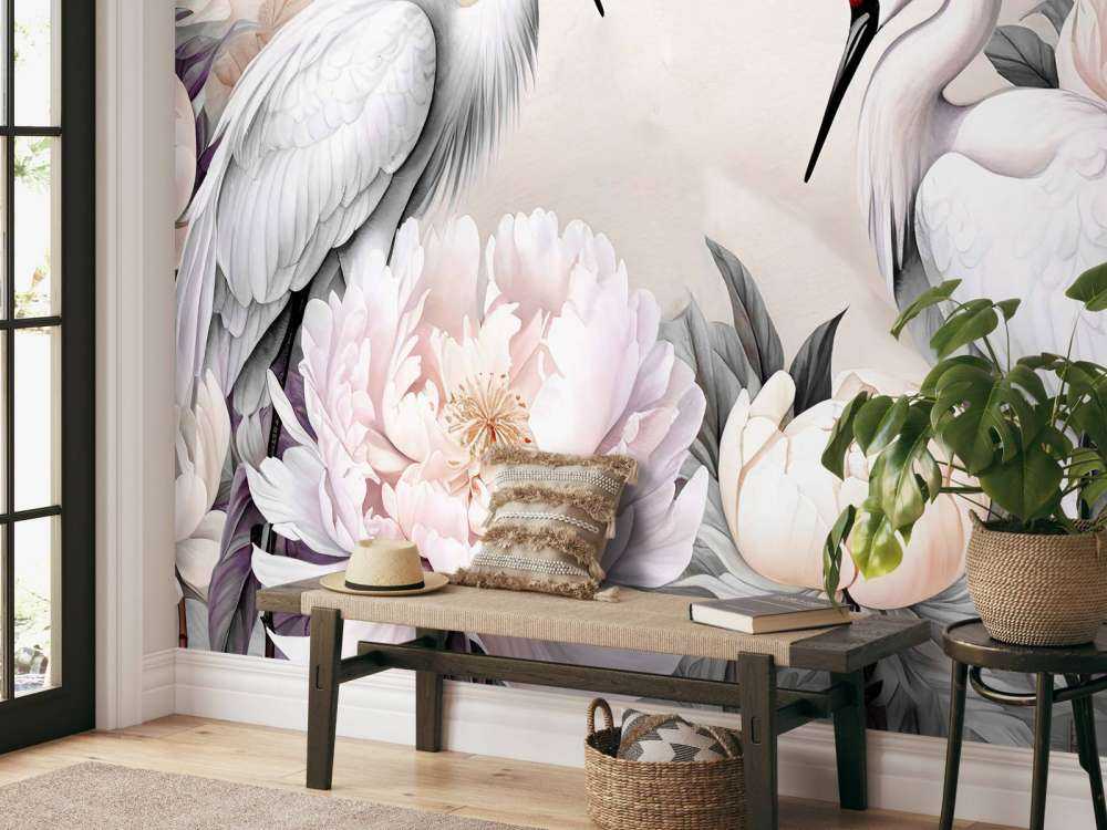 Storks Romance Pink