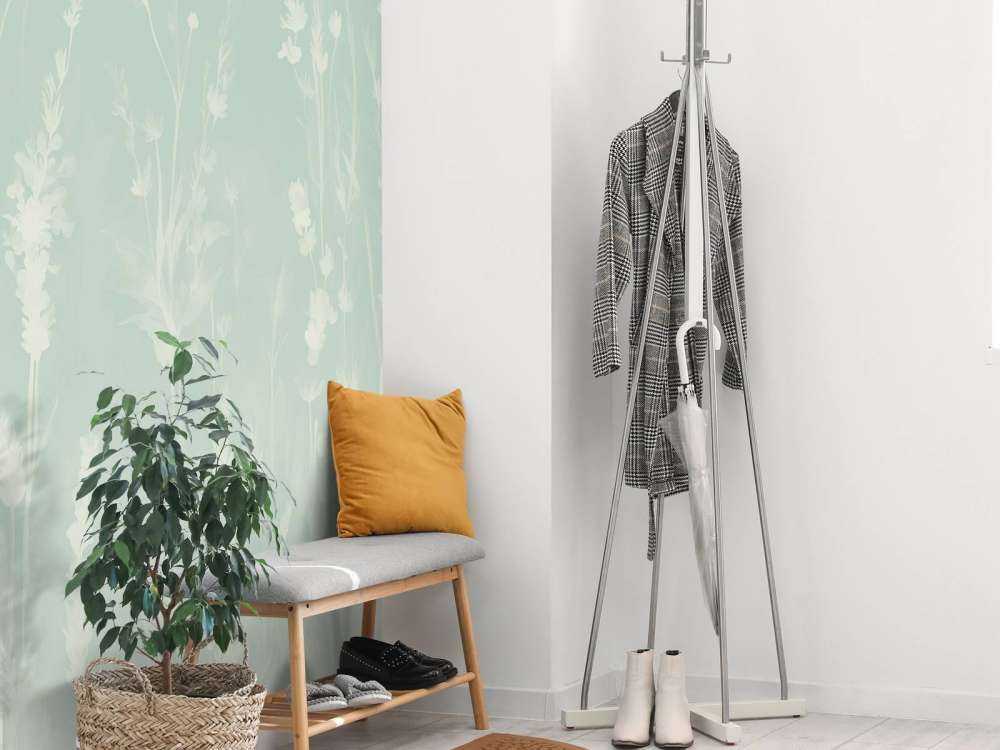 Lavender Glade Seamless Mint Green