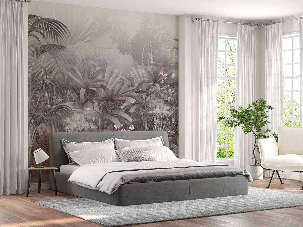 Morning in the Tropical Garden Purple