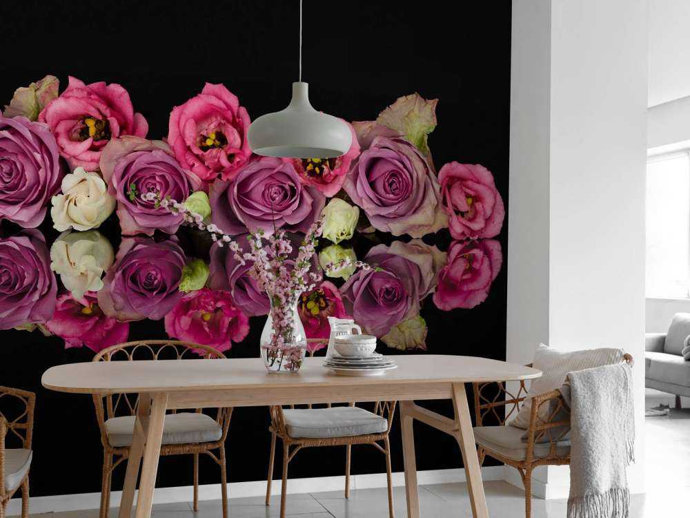 Kleurrijk rozen boeket