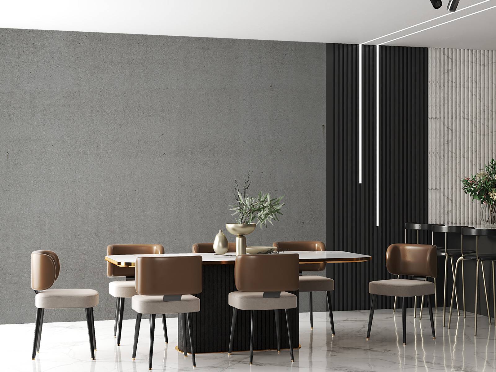 Grey concrete 