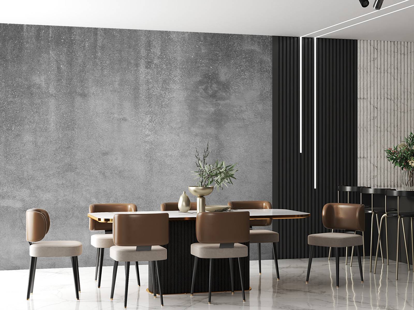 Detailed grey concrete 