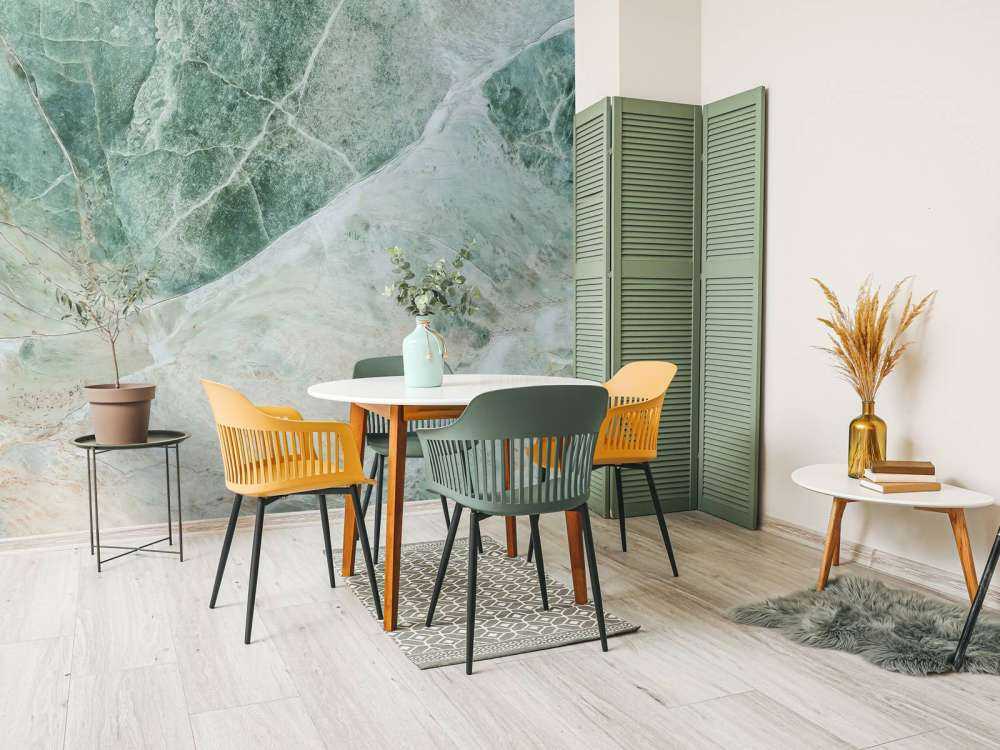 Green marble
