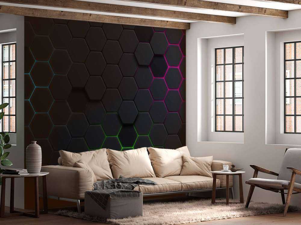 Luminous hexagons