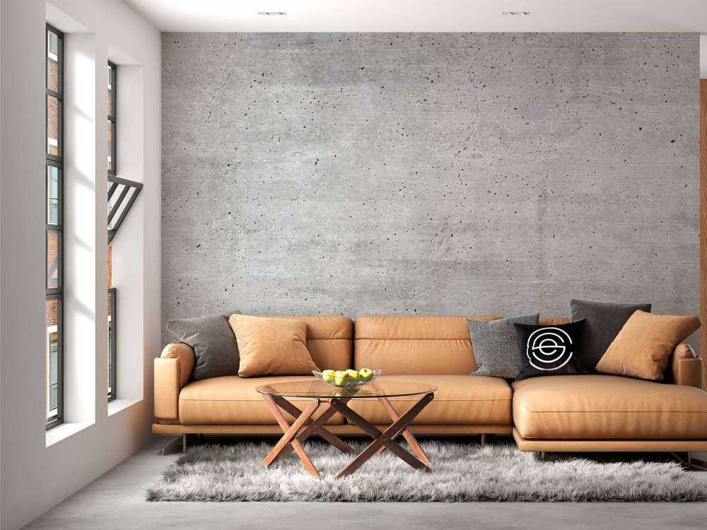 Lichtgrijs gebroken muur