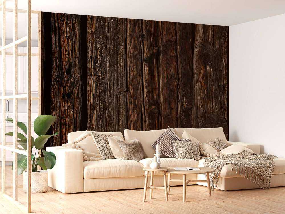 Dark old wood