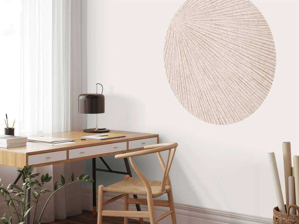 Structure with lines sun linen