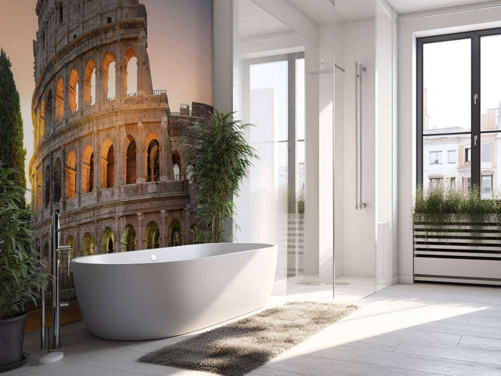 Colosseum at sunrise