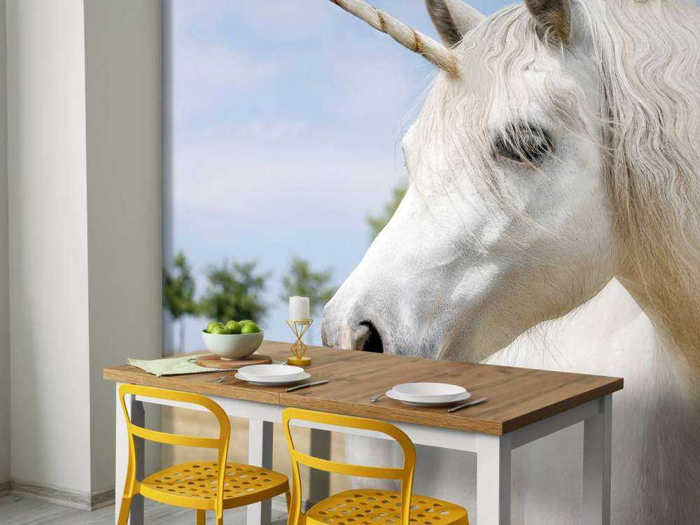 White unicorn