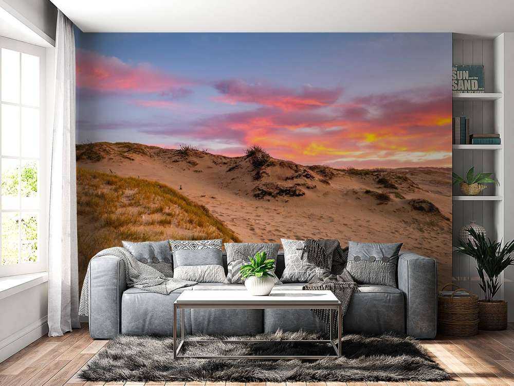 Sunset from the dunes