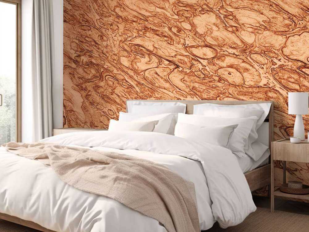 Molten copper background