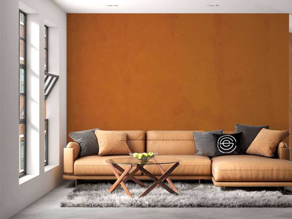 Golden brown concrete