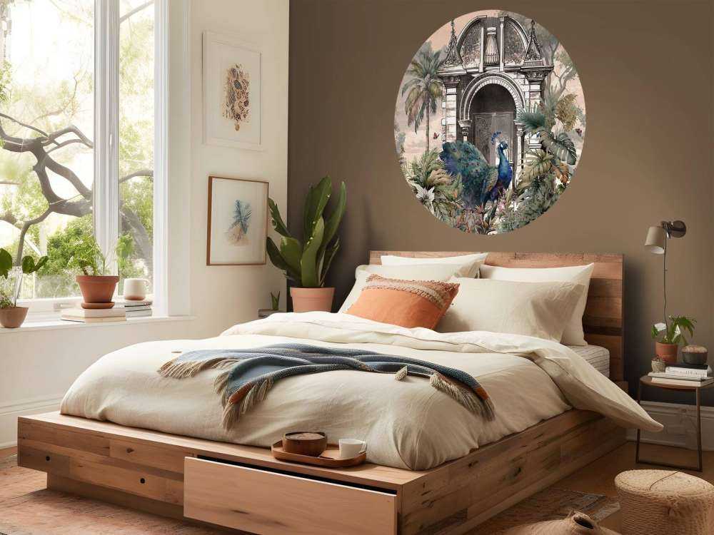 Peacocks in the Garden of Paradise