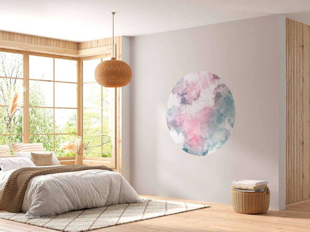 Green pink smoke
