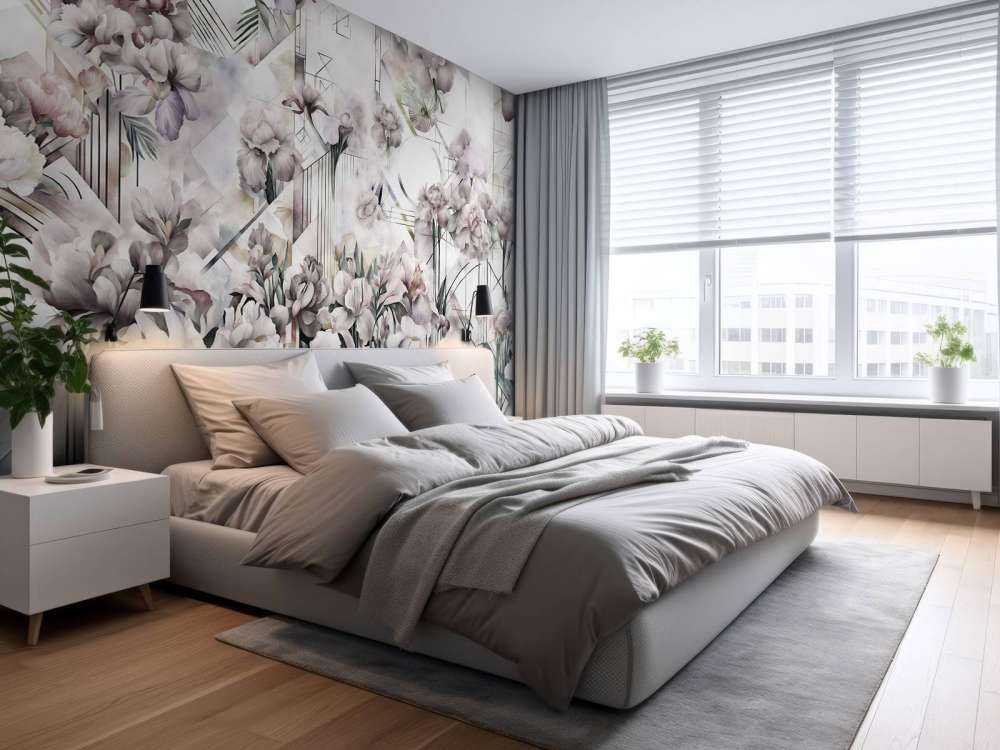 Huge Watercolor Irises Yellow