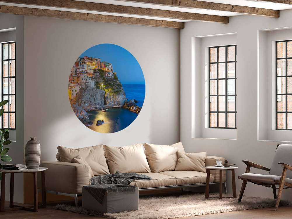 Italian city by night