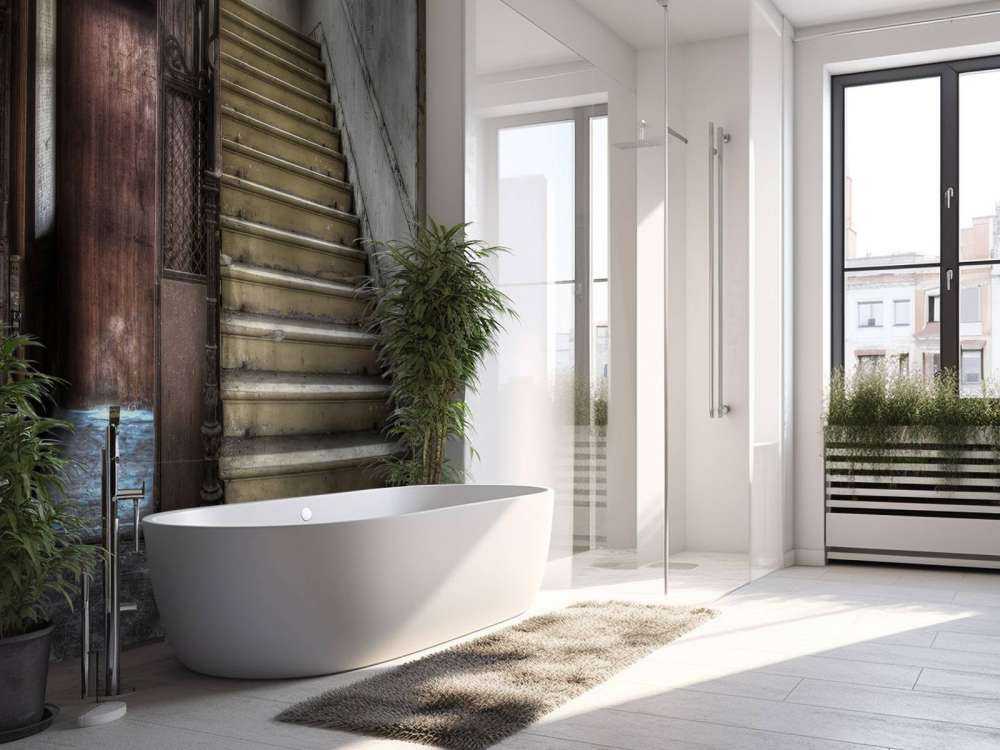 Abandoned wooden cage lift