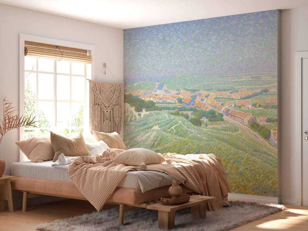 View of the village of Zoutelande