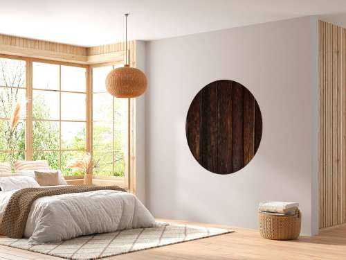 Burnt dark wood