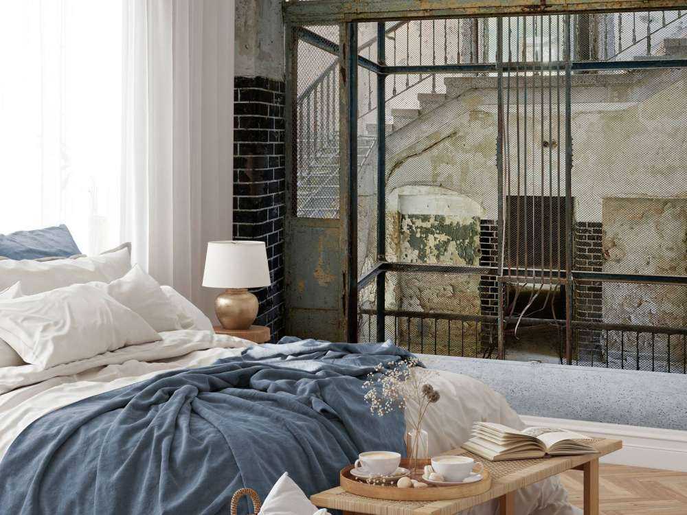 Abandoned lift shaft