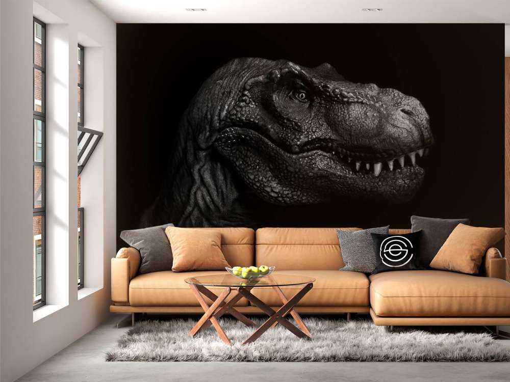 Close-up of a Tyrannosaurus Rex