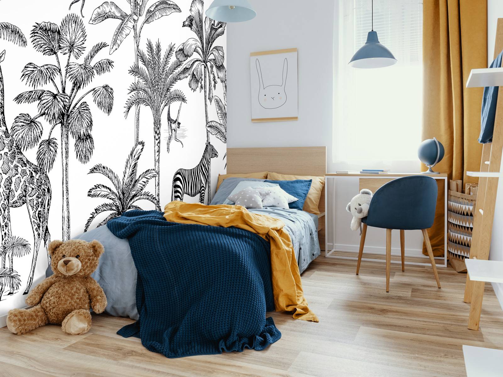 Tropical animal jungle