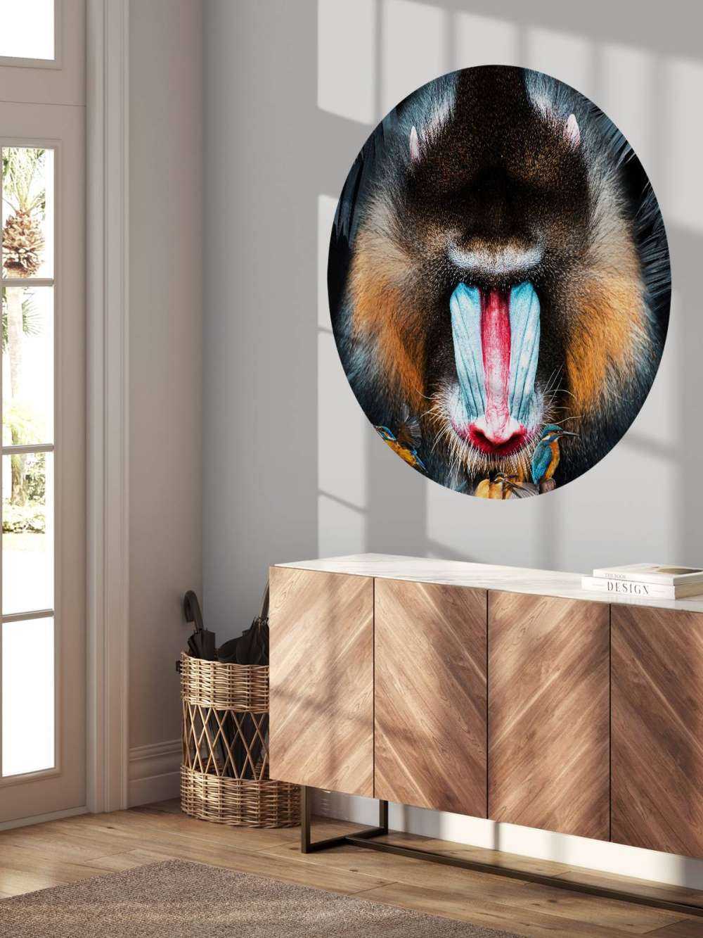 Mandrill Portrait