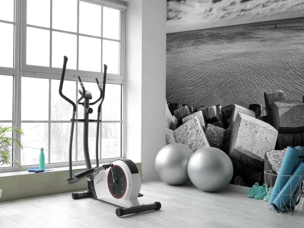 Concrete blocks for the port of Cadzand Bad 