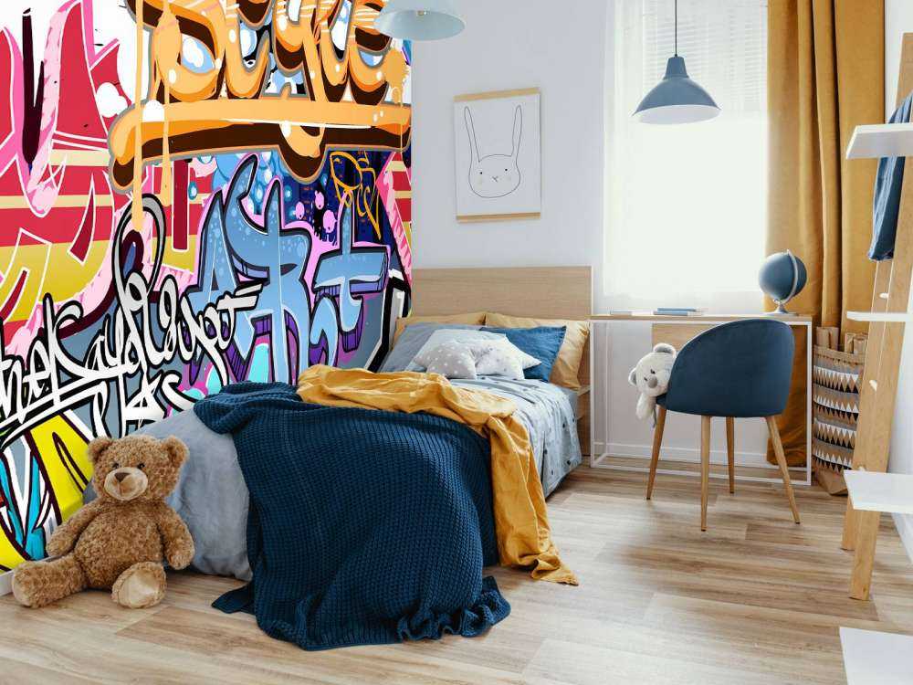 Graffiti text 
