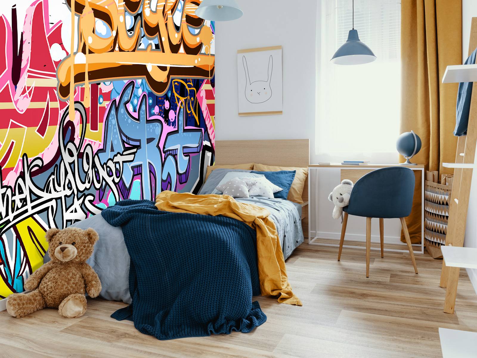 Graffiti text 