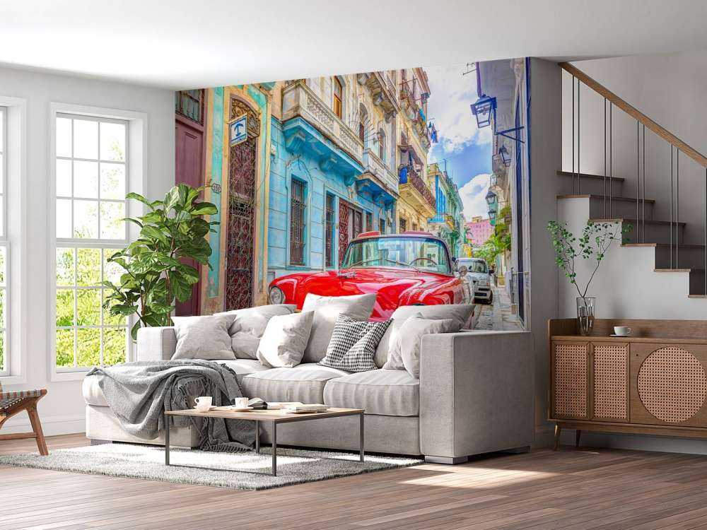 Vintage car in Havana