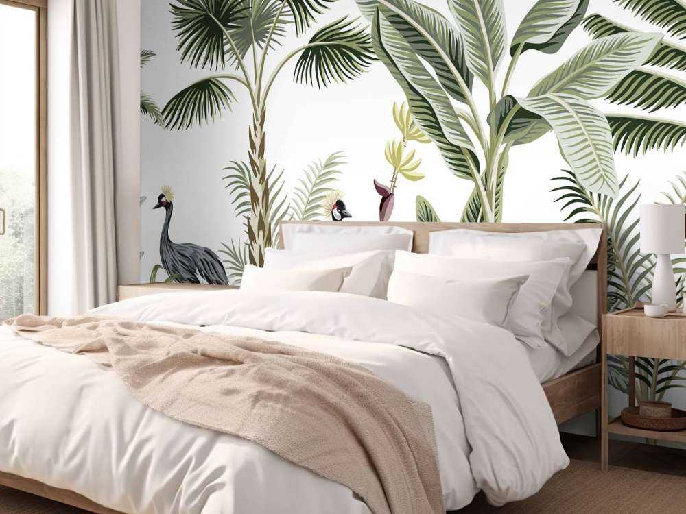 Cranes in the jungle